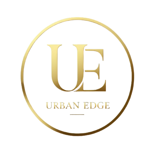 Urban Edge logo – luxury interior design, architecture and real estate brand in Delhi NCR
