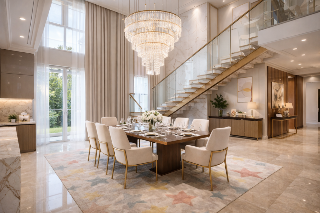 luxury duplex dining area interior design.jpg